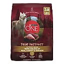 Purina ONE True instinct with A Blend of Real Turkey & Venison Dry Dog Food, 3.8-lb bag
