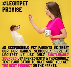 Legitpet Turmeric Curcumin Chews Joint Supplement for Dogs, 120 count slide 2 of 7