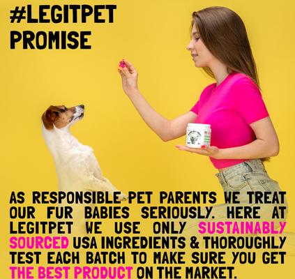 Show full view: Legitpet Turmeric Curcumin Chews Joint Supplement for Dogs, 120 count slide 8 of 8