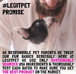 Legitpet Wild Caught Alaskan Salmon Oil Liquid Skin & Coat Supplement for Dogs & Cats, 8-fl oz bottle slide 2 of 7