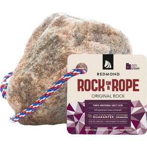 Redmond Rock on a Rope Mineral Supplement for Farm Animals, 4-lb