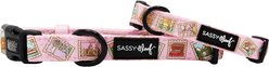 Sassy Woof Out of Office Dog Collar, Medium: 19.7-in neck, 3/4-in wide