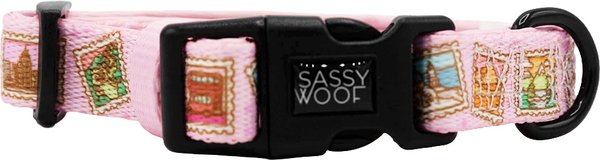 Show full view: Sassy Woof Out of Office Dog Collar, Small: 13-in neck, 1/2-in wide slide 2 of 6