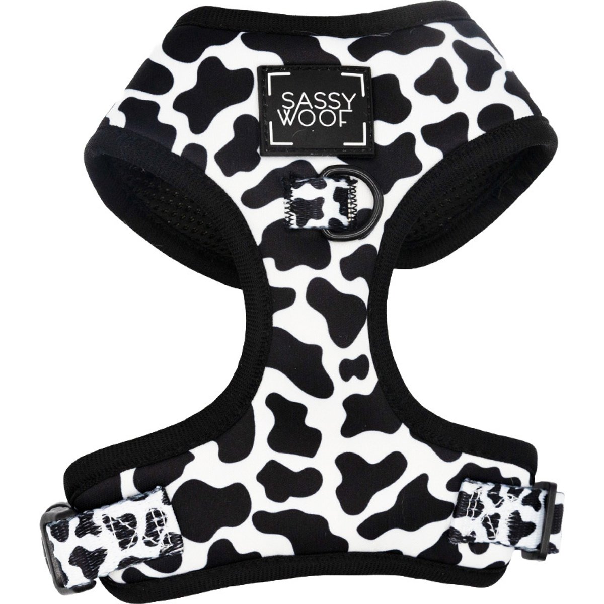 Sassy Woof Whole Milk Adjustable Dog Harness, Large: 22 to 33-in chest
