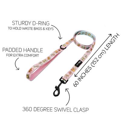 Show full view: Sassy Woof Out of Office Dog Leash, 5-ft long, 3/4-in wide slide 4 of 6