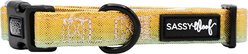 Sassy Woof The Night Life Dog Collar, Large: 26-in neck, 1-in wide slide 2 of 7