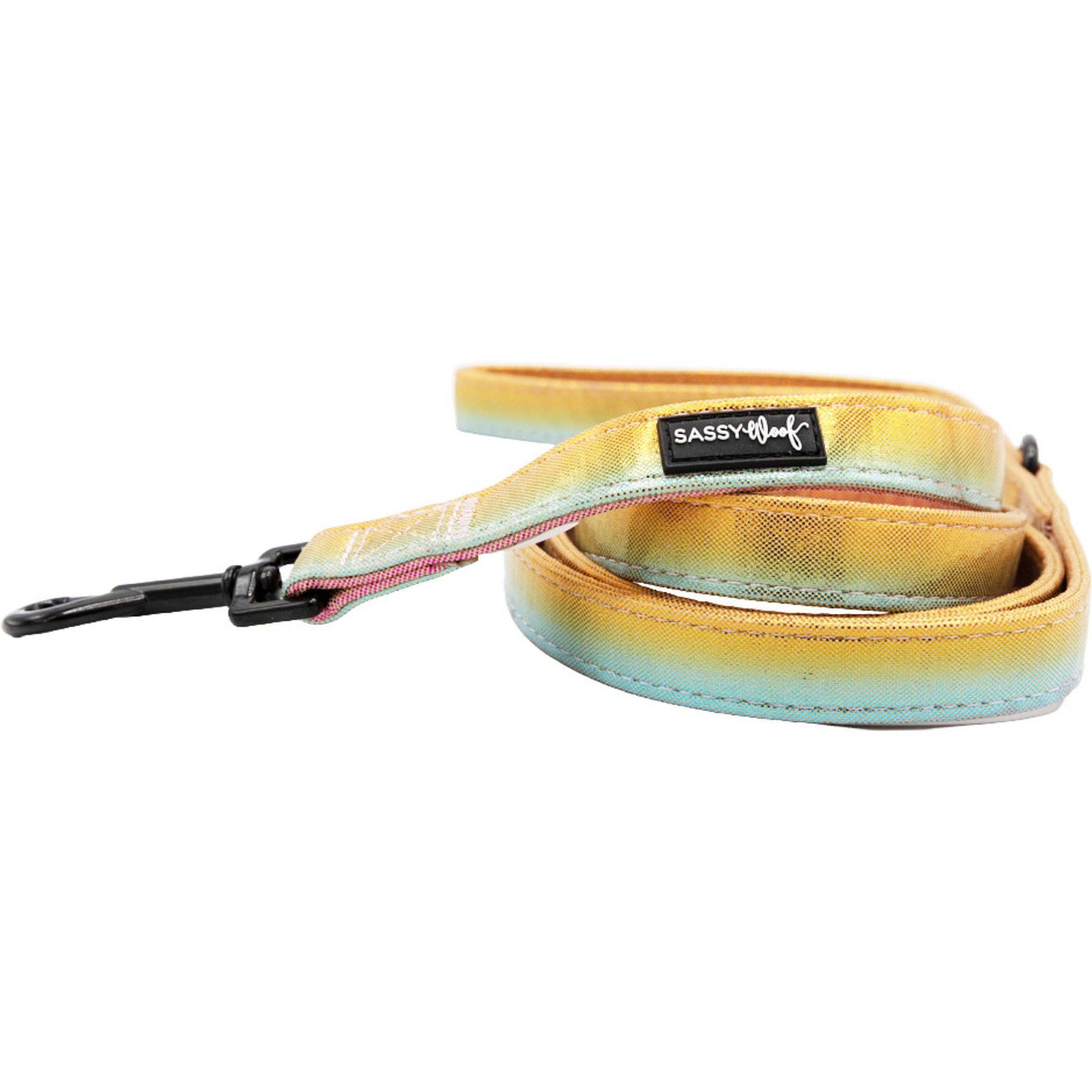 Sassy Woof The Night Life Dog Leash, 5-ft long, 3/4-in wide
