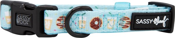 Show full view: Sassy Woof Sweets & Pawfee Dog Collar, Small: 13-in neck, 1/2-in wide slide 3 of 7