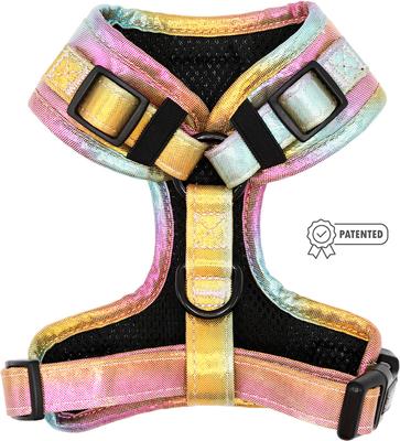 Show full view: Sassy Woof The Night Life Adjustable Dog Harness, Medium: 18 to 25-in chest slide 2 of 6