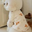 Show in main carousel: Dolly Pet Chic Bow Elegance Sweet Bear Fleece Dog Hoodie, Large slide 3 of 5