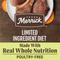 Show in main carousel: Merrick Limited Ingredient Diet Grain-Free Chicken-Free Real Lamb & Sweet Potato Recipe Dry Dog Food, 22-lb bag slide 5 of 12