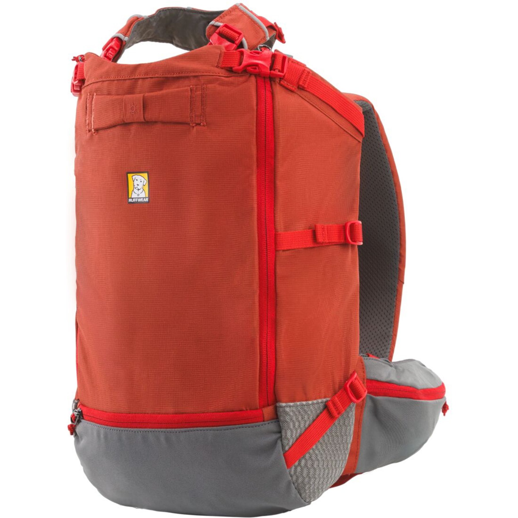 Ruffwear Hitch Hiker Backpack Dog Carrier, Red Clay, XX-Small