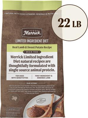 MERRICK Limited Ingredient Diet Grain-Free Chicken-Free Real Lamb