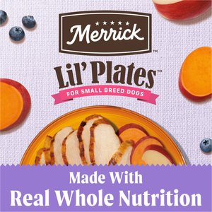 Merrick Lil' Plates Grain-Free Small Breed Dry Dog Food Puppy Real Chicken + Sweet Potato Recipe, 12-lb bag