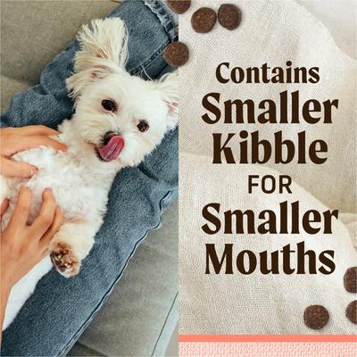 Show full view: Merrick Lil' Plates Grain-Free Chicken-Free Real Salmon + Sweet Potato Recipe Small Breed Dry Dog Food, 12-lb bag slide 4 of 11