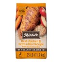 Merrick Classic Healthy Grains Real Chicken + Brown Rice Recipe with Ancient Grains Adult Dry Dog Food, 25-lb bag