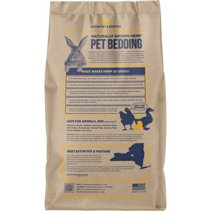 Eaton Pet & Pasture Naturally Grown Hemp Chicken Bedding, 33-lb bag