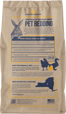 Show full view: Eaton Pet & Pasture Naturally Grown Hemp Chicken Bedding, 33-lb bag slide 8 of 8