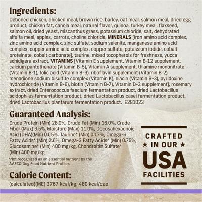 Show full view: Merrick Classic Healthy Grains Dry Dog Food Puppy Recipe, 12-lb bag slide 7 of 12