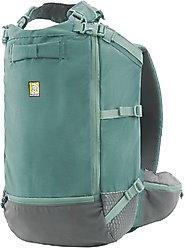 Ruffwear Hitch Hiker Backpack Dog Carrier, River Rock Green, Small