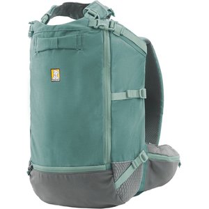 Ruffwear Hitch Hiker Backpack Dog Carrier, River Rock Green, Small