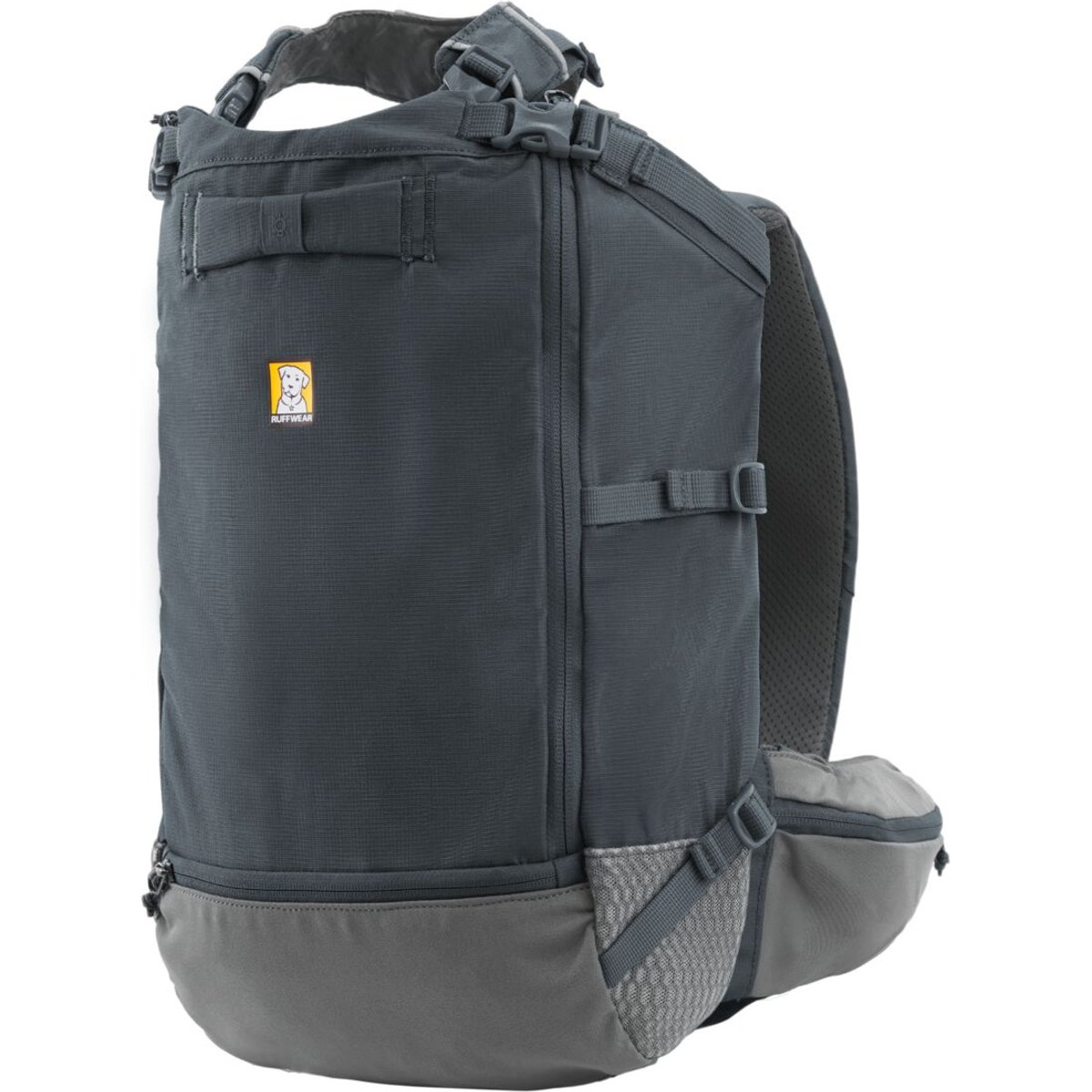 Ruffwear Hitch Hiker Backpack Dog Carrier, Basalt Gray, Small