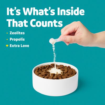 Show full view: Vibeful Dental Health Powder Supplement for Dogs & Cats, 60 g, bundle of 2 slide 6 of 10