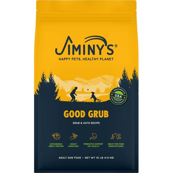 Jiminy's Good Grub Allergy Relief & Healthy Skin & Coat Dry Dog Food