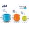 Show in main carousel: West Paw Zogoflex Toppl Tough Treat Dispensing Dog Chew Toy, Tangerine, Large slide 2 of 11