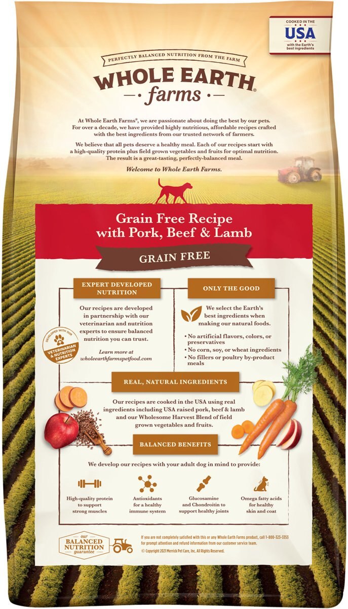 Whole Earth Farms Grain-Free Healthy Weight Dry Dog Food