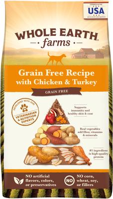 Discontinued WHOLE EARTH FARMS Grain-Free Chicken Turkey