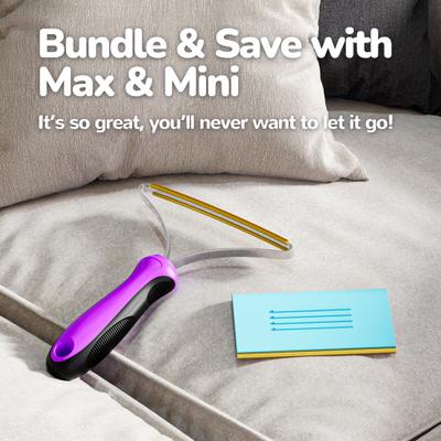 Show full view: Fido Fave Mini & Max Dog & Cat Hair Remover Bundle slide 7 of 10