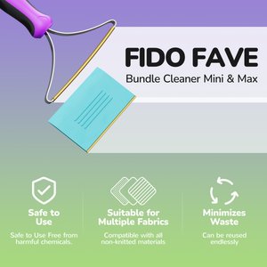Fido Fave Mini & Max Dog & Cat Hair Remover Bundle