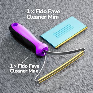 Fido Fave Mini & Max Dog & Cat Hair Remover Bundle