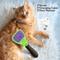 Show in main carousel: Fido Fave Self-Cleaning Slicker Skin-Friendly Grooming Shedding with Built-in Wood Lamp Cat Accessories Supplies for Short & Long Hair Indoor Cat Brush slide 8 of 10