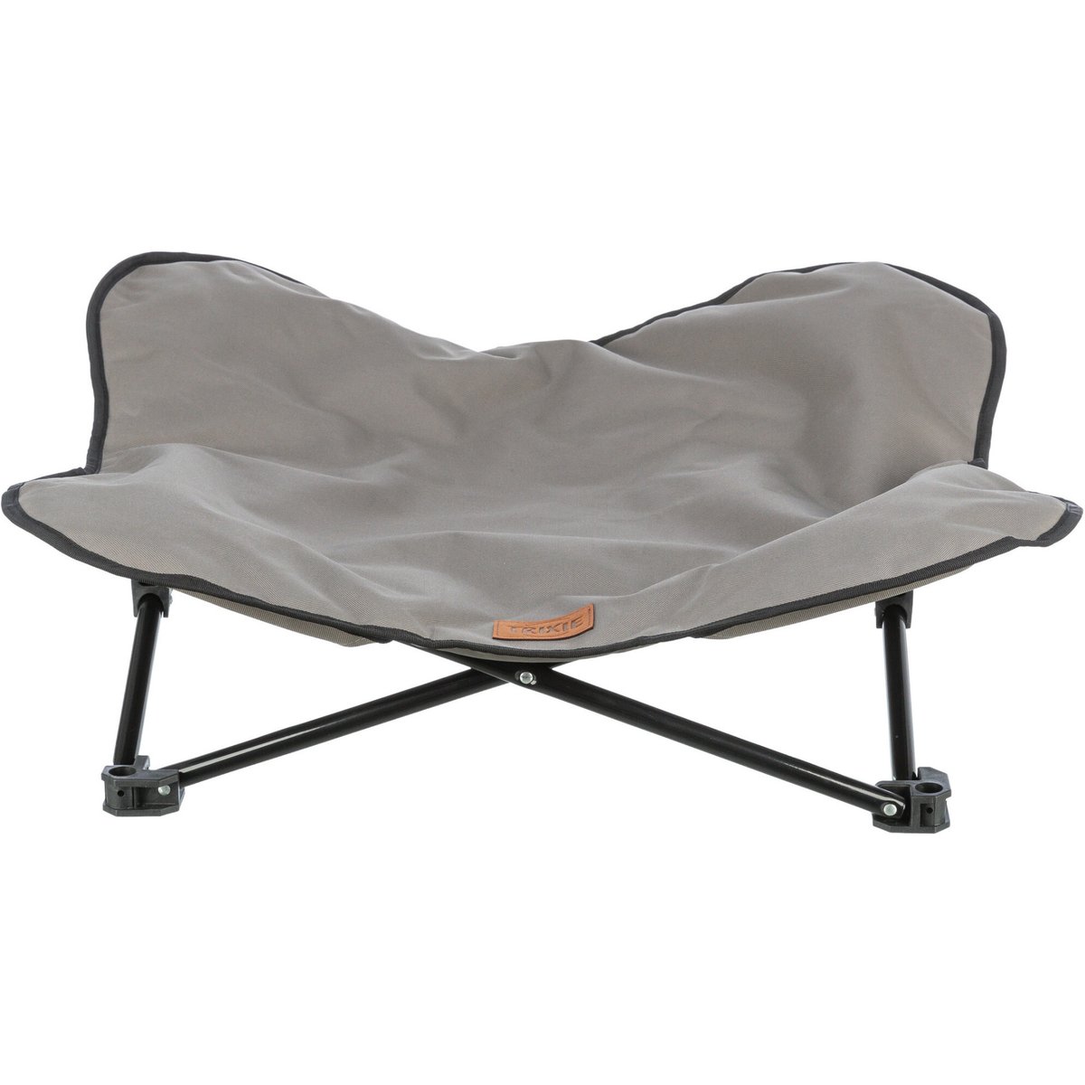TRIXIE Camping Cot Dog Bed, Gray, Medium