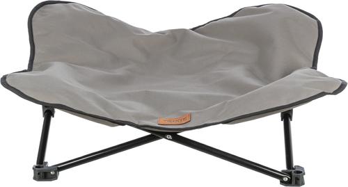 Show full view: TRIXIE Camping Cot Dog Bed, Gray, Large slide 2 of 7
