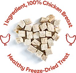 Pupford Diced Chicken Breast Limited Ingredient Freeze-Dried Dog Treats, 5.75-oz bag slide 2 of 7