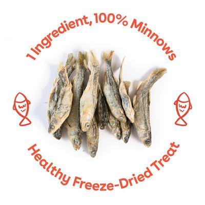 Show full view: Pupford Minnows Limited Ingredient Freeze-Dried Dog Treats, 1.5-oz pouch slide 5 of 9