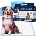 American Kennel Club Extra Large Dog Training Pads, 28 x 30-in, Fresh Scented, 50 count