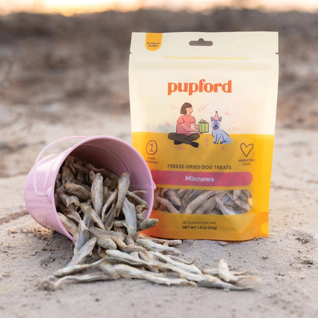 Pupford Minnows Limited Ingredient Freeze-Dried Dog Treats