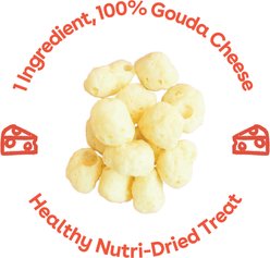 Pupford Gouda Crunchies Human-Grade Limited Ingredient Gouda Cheese Flavored Crunchy Dog Treats, 4.25-oz bag slide 2 of 8