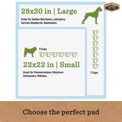 Show full view: Dr. Pol 28 x 30-in Fresh Scent Dog Training Pad, 100 count slide 6 of 6