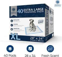 American Kennel Club AKC Dog Training Pads, 28 x 34-in, 40 count, Fresh Scented slide 2 of 8