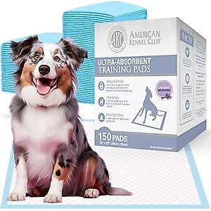 American Kennel Club Dog Training Pads, 22 x 22-in, 150 count, Lavender Scented