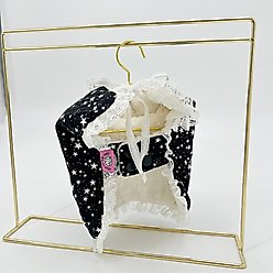 Dolly Pet Night Glow Winter Cape Dog Coat, Medium slide 2 of 5