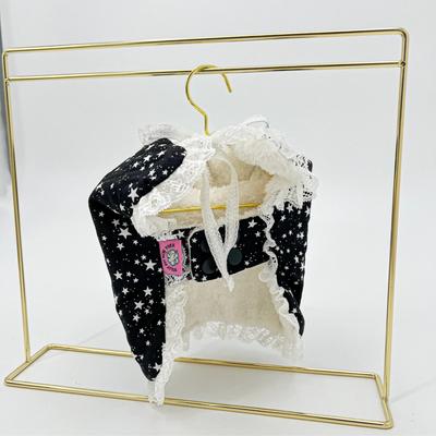 Show full view: Dolly Pet Night Glow Winter Cape Dog Coat, Medium slide 5 of 6