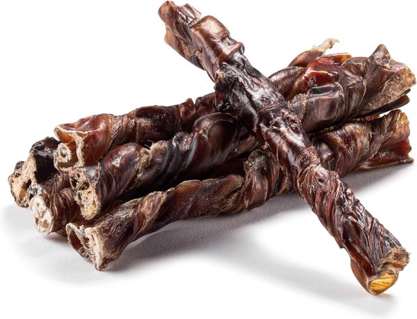 Show full view: Jack & Pup Odor-Free Twisted Beef Bully Stick 6-in Dog Chew slide 4 of 7