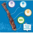Show in main carousel: Jack & Pup Odor-Free Twisted Beef Bully Stick 6-in Dog Chew slide 3 of 7