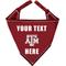 Show in main carousel: Pets First NCAA Texas A&M Personalized Dog Bandana, Large/X-Large slide 1 of 6